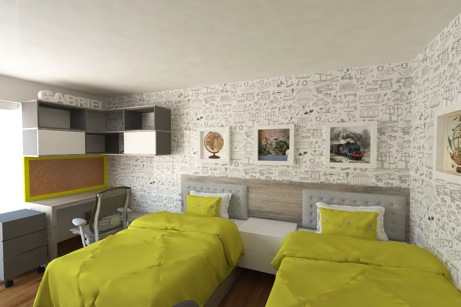 Dormitorio Hijos 02A